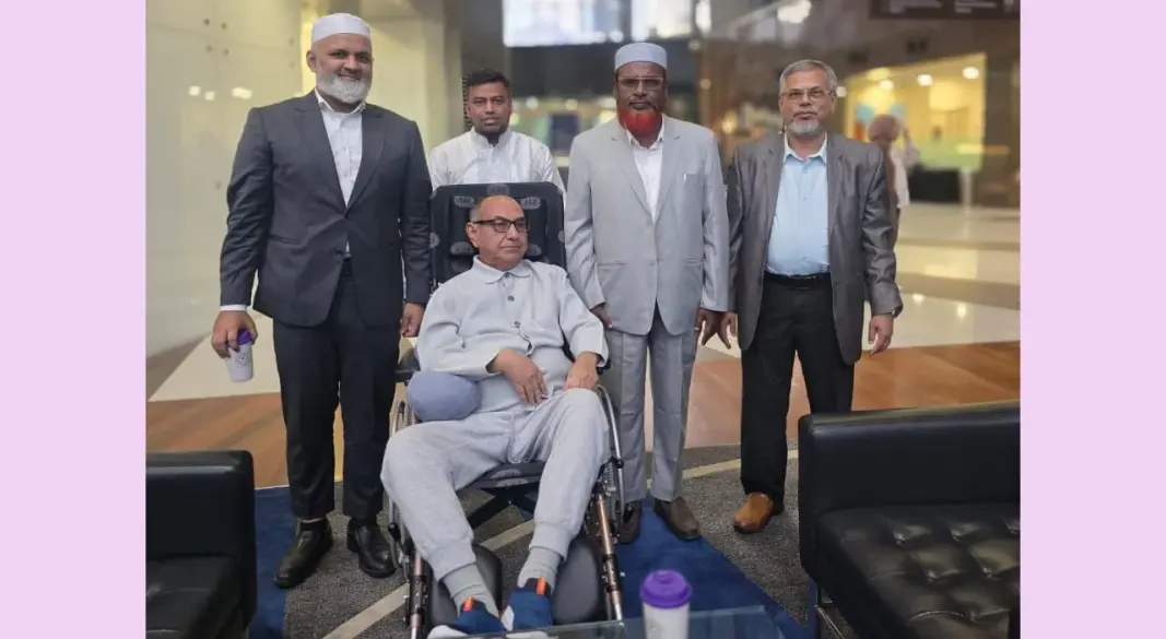 মির্জা আব্বাসকে দেখতে হাসপাতালে জামায়াতের সেক্রেটারি জেনারেল